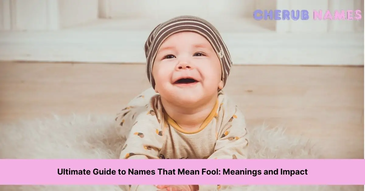 names that mean fool